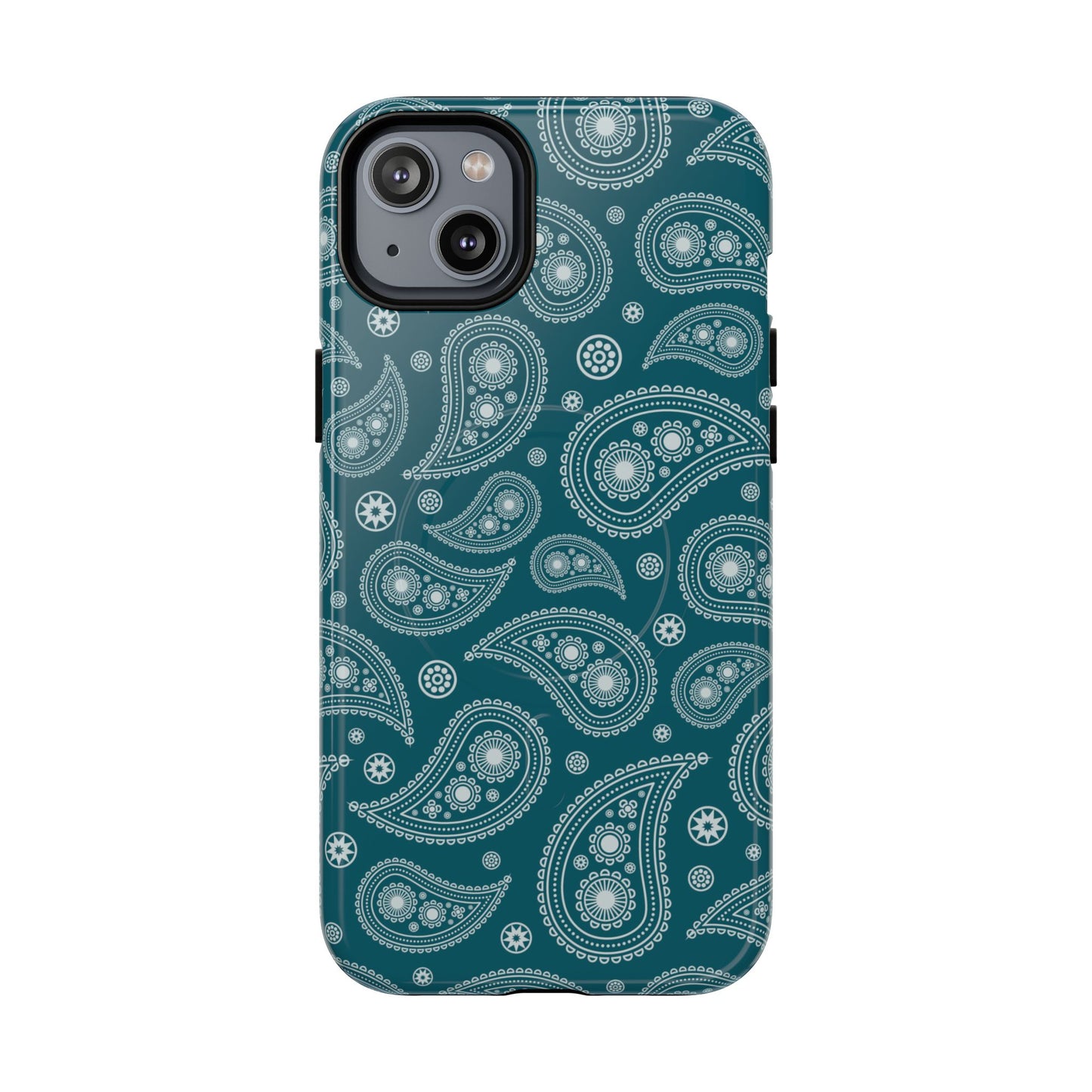Teal Paisley | MagSafe Tough