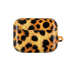 Leopard print case on a white background