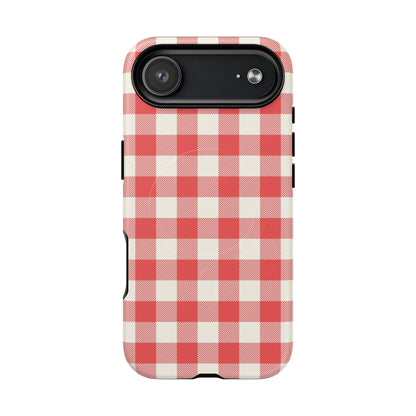 Red Gingham | MagSafe Tough