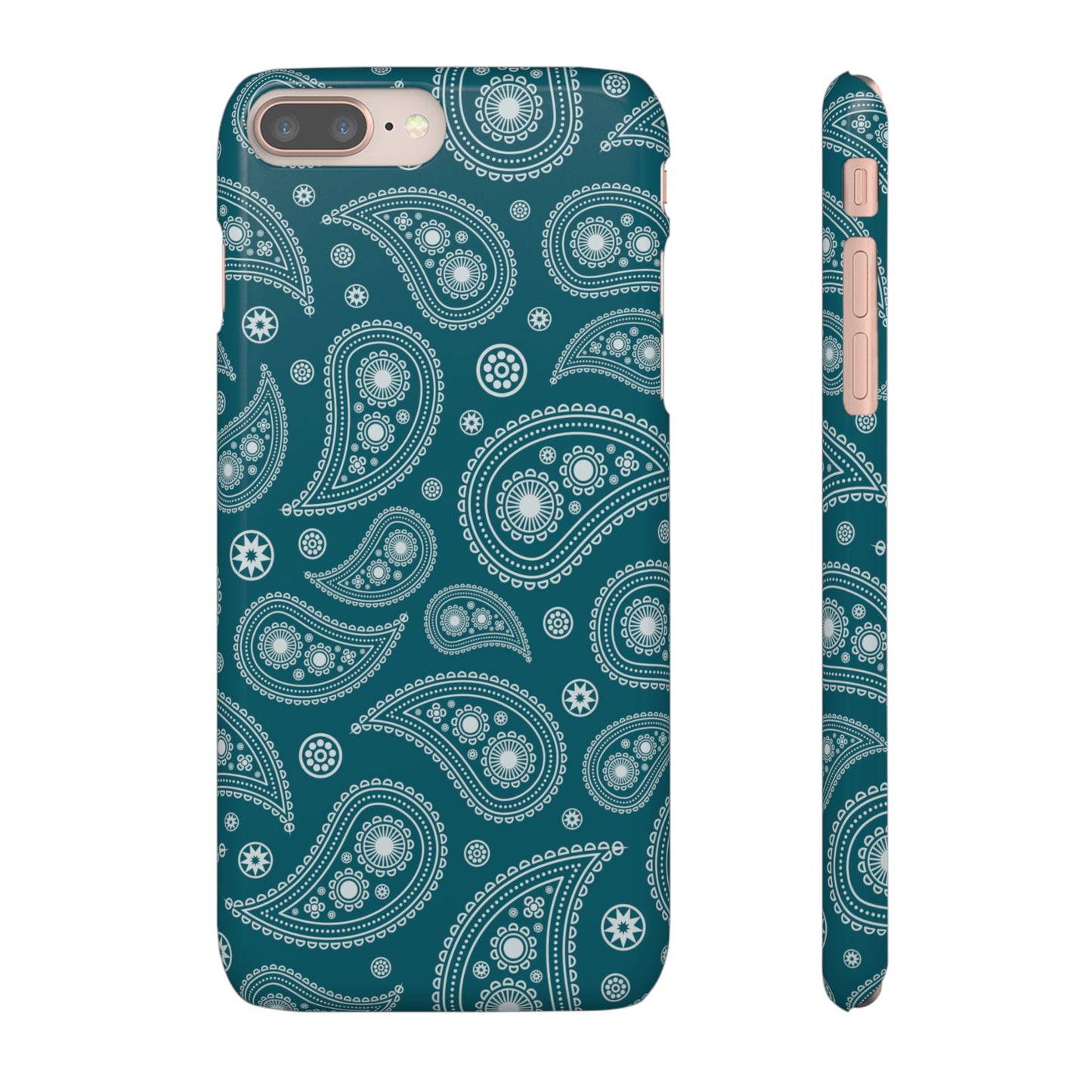 Teal Paisley | Snap