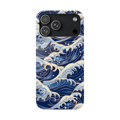 Phone case with wave design on a white background | Casenari