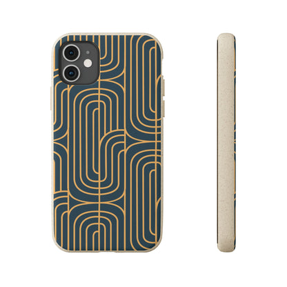 Gold on Teal | Biodegradable