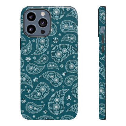 Teal Paisley | Tough