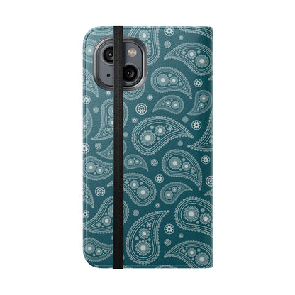 Teal Paisley | Flip