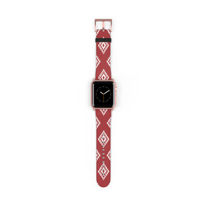 Ruby Ikat | Apple Watch Band