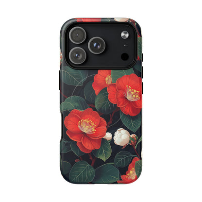 Midnight Camellia | MagSafe Tough