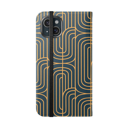 Gold on Teal | Flip