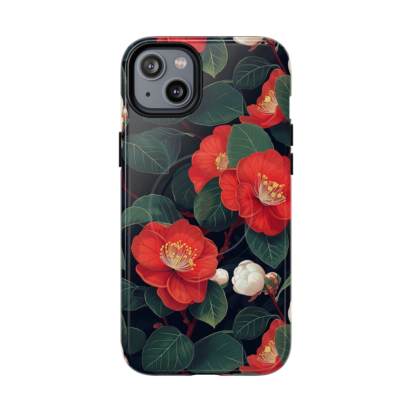 Midnight Camellia | MagSafe Tough