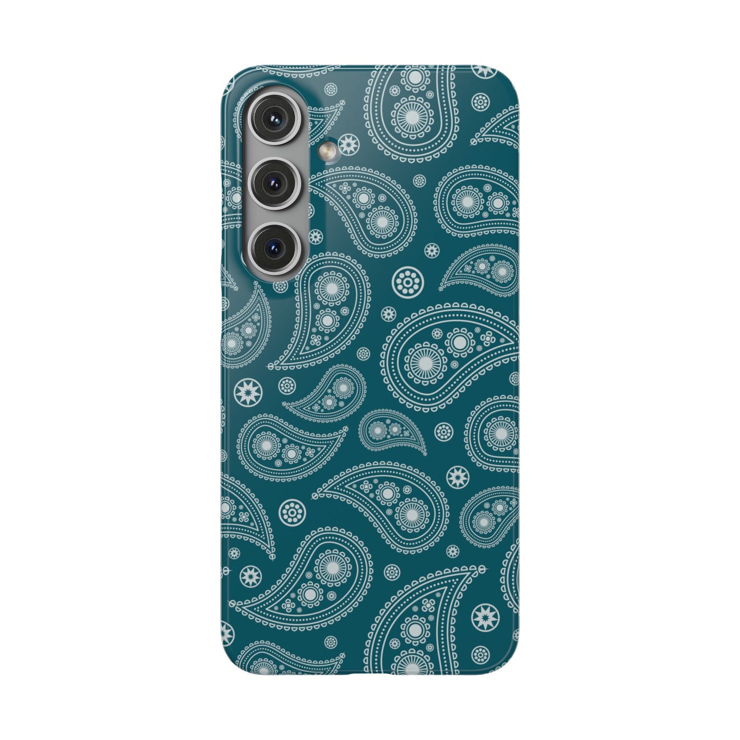 Teal Paisley | Snap