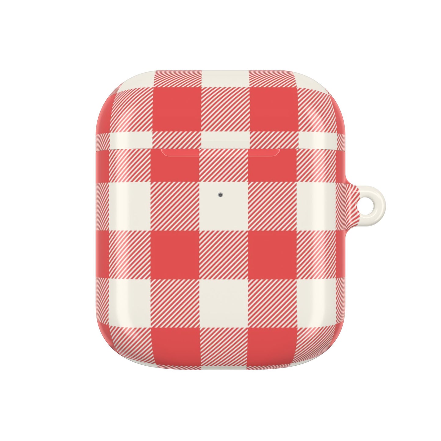 Red Gingham | Apple Airpods Case