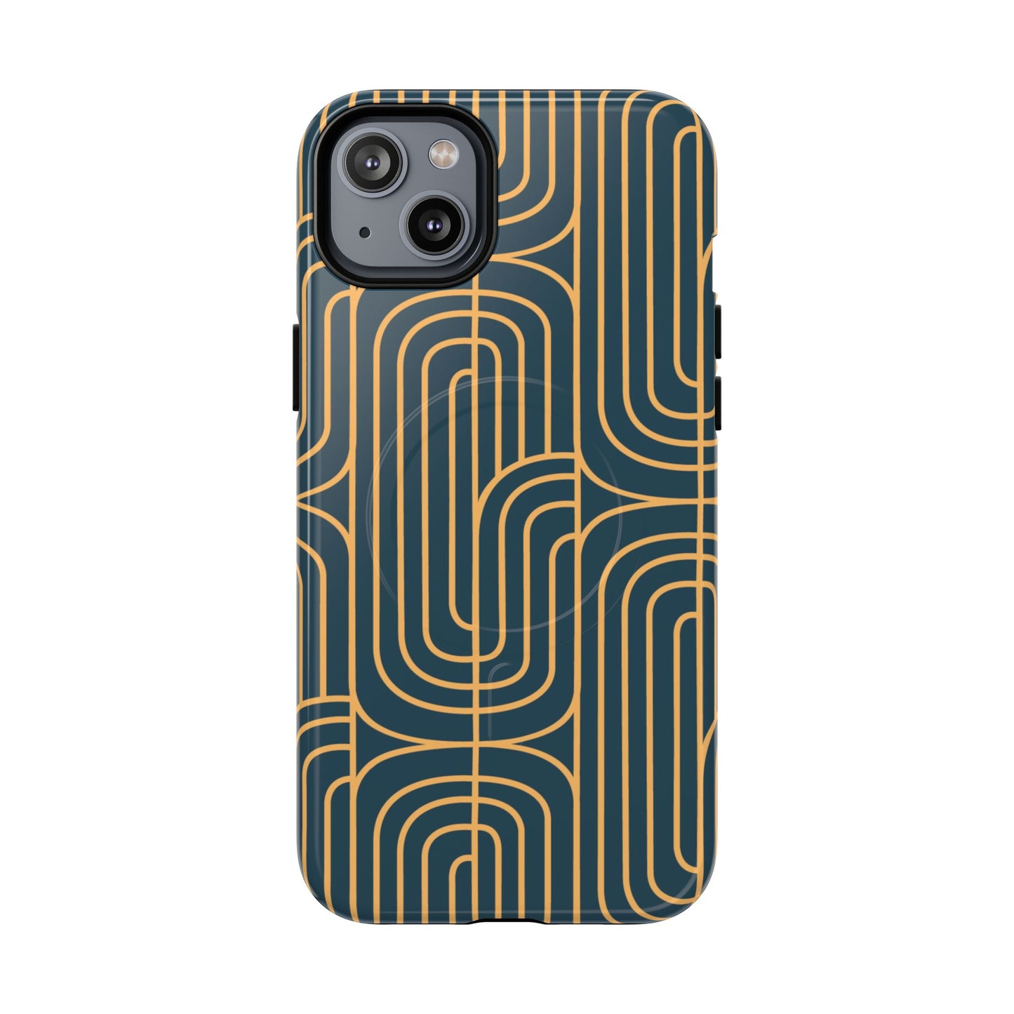 Gold On Teal | MagSafe Tough