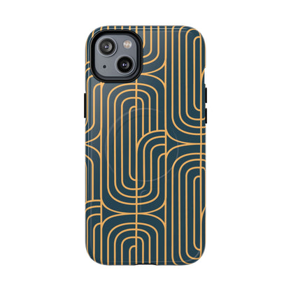 Gold On Teal | MagSafe Tough