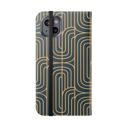Gold on Teal | Flip