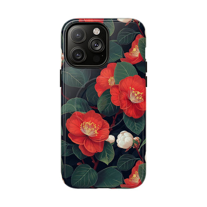 Midnight Camellia | MagSafe Tough