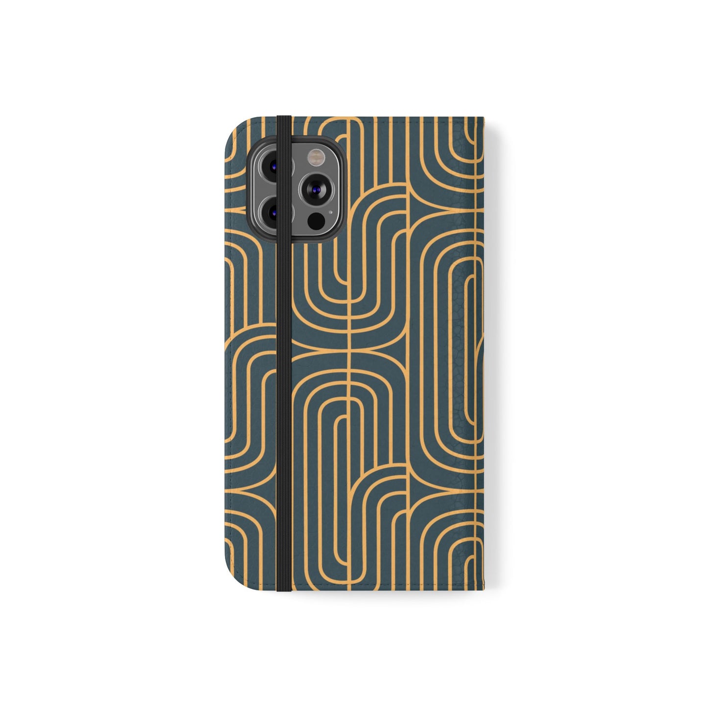 Gold on Teal | Flip