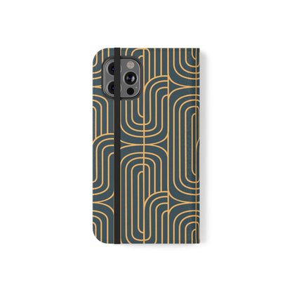 Gold on Teal | Flip