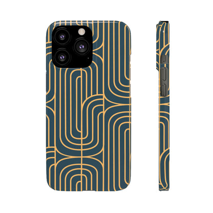 Gold On Teal | Snap