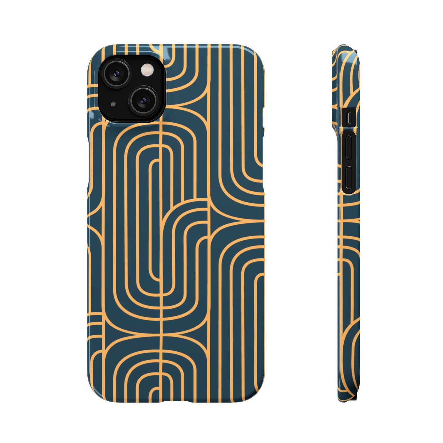 Gold On Teal | Snap