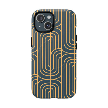 Gold On Teal | MagSafe Tough