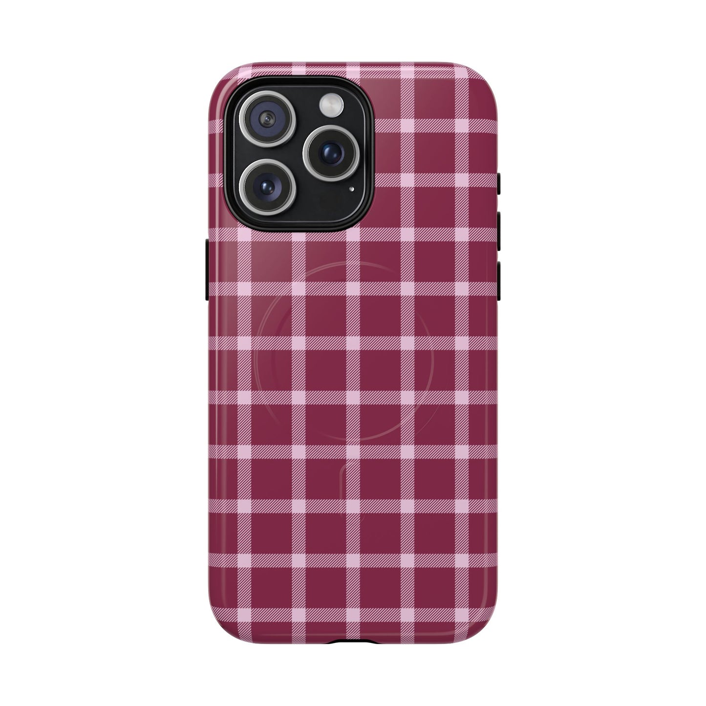 Mulberry Plaid | MagSafe Tough