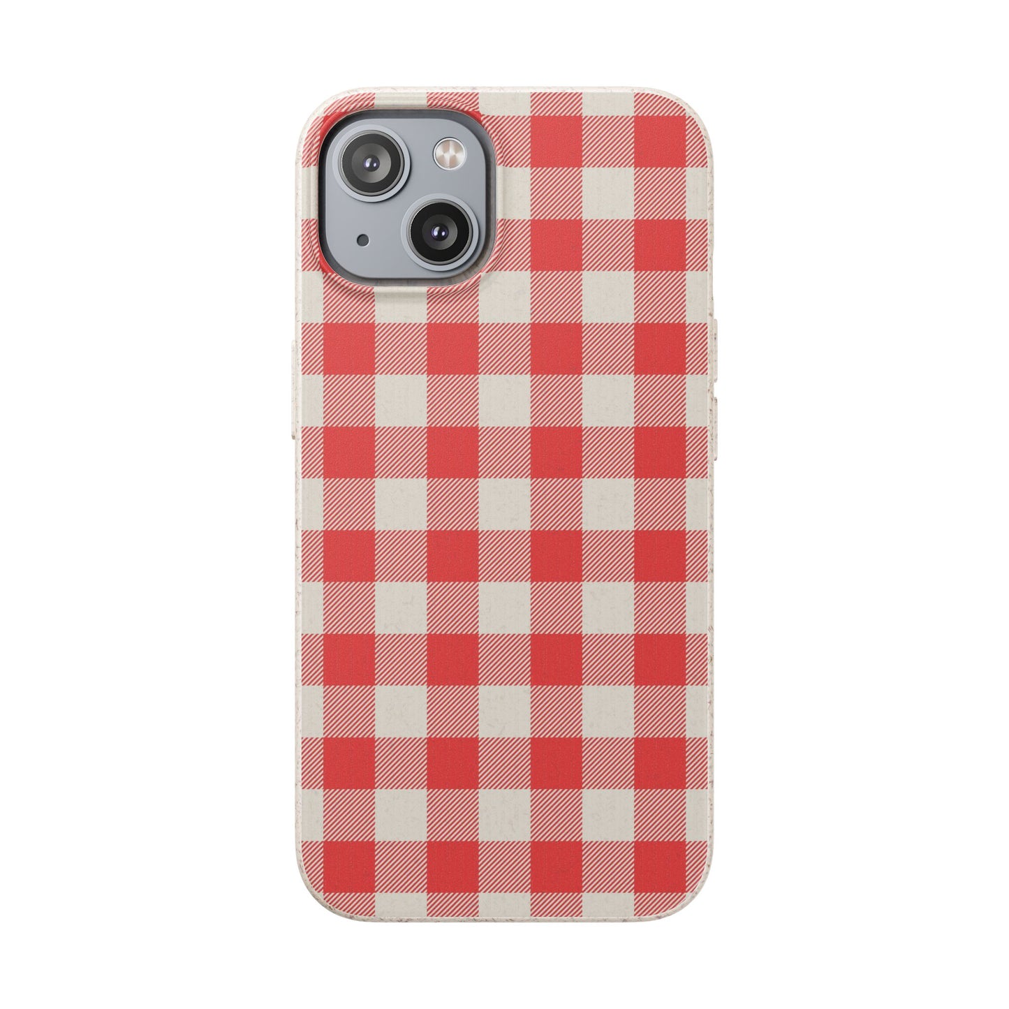 Red Gingham | Biodegradable