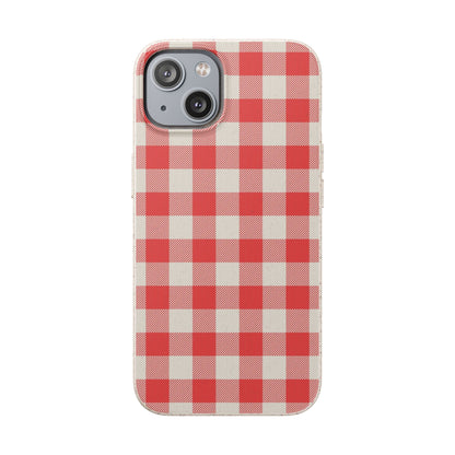 Red Gingham | Biodegradable