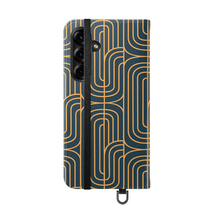 Gold on Teal | Flip