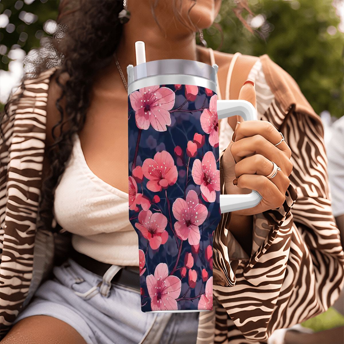 Sakura Bloom | Large Tumbler