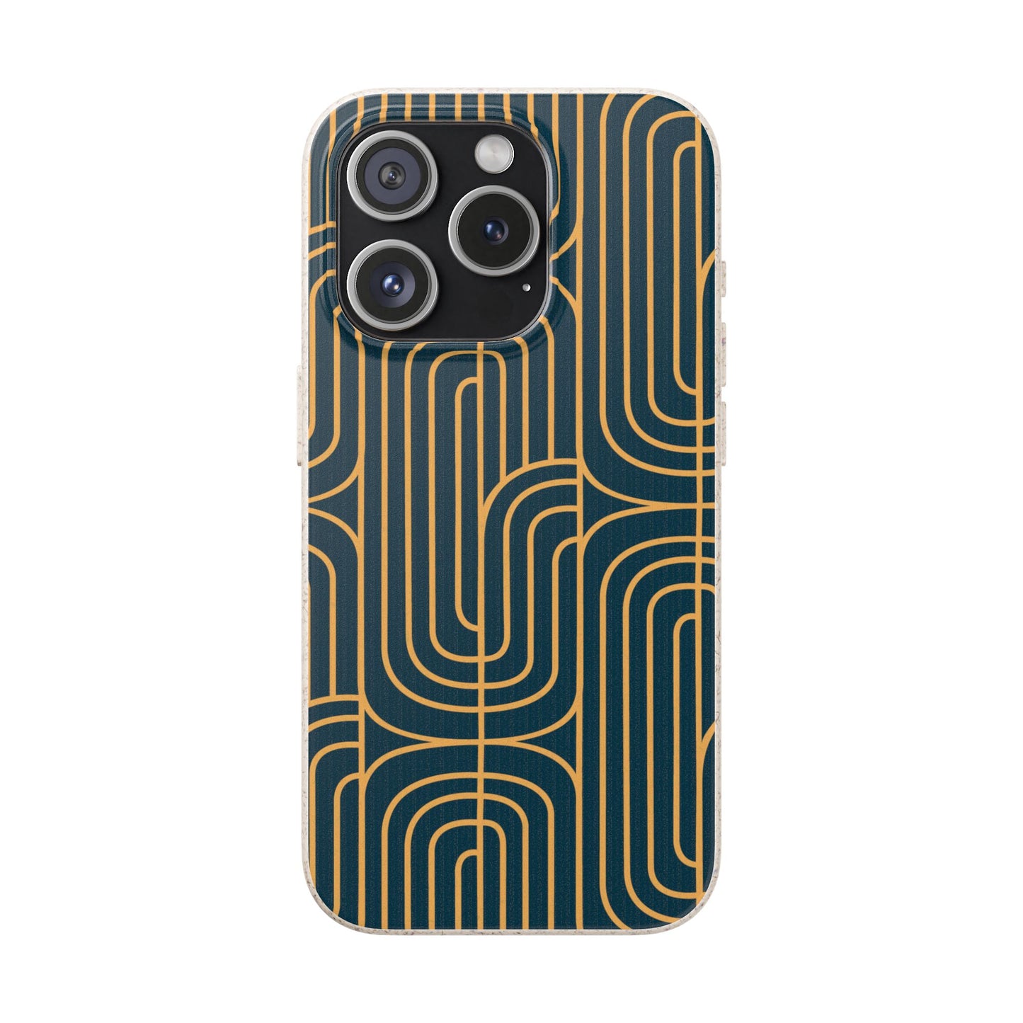 Gold on Teal | Biodegradable