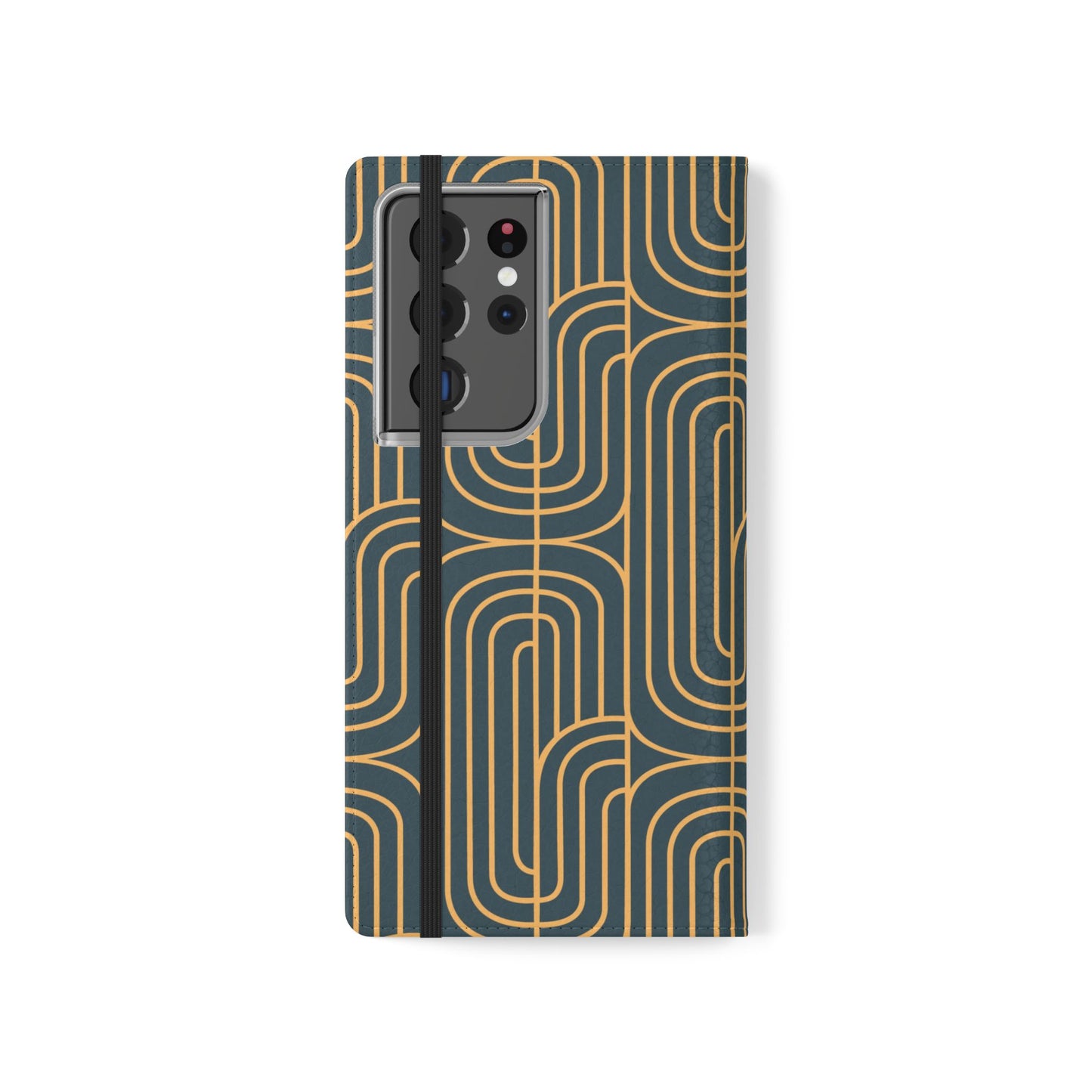 Gold on Teal | Flip