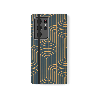 Gold on Teal | Flip