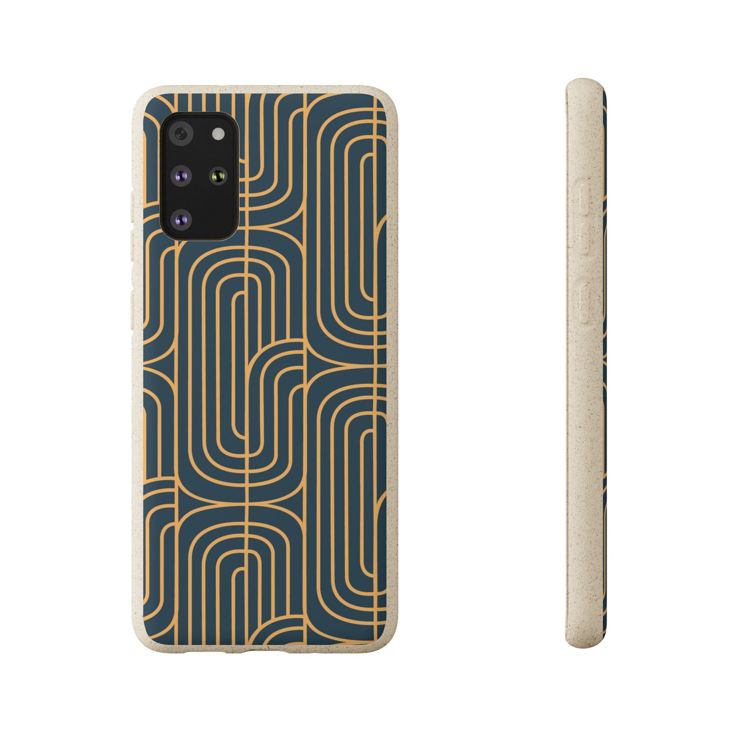 Gold on Teal | Biodegradable