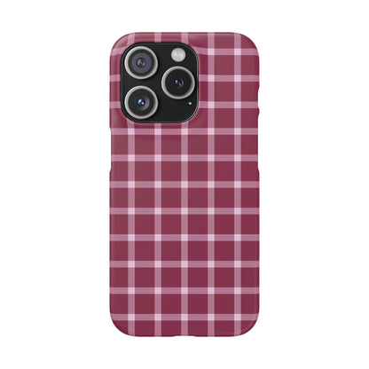 Mulberry Plaid | Snap