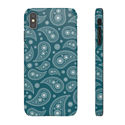 Teal Paisley | Snap