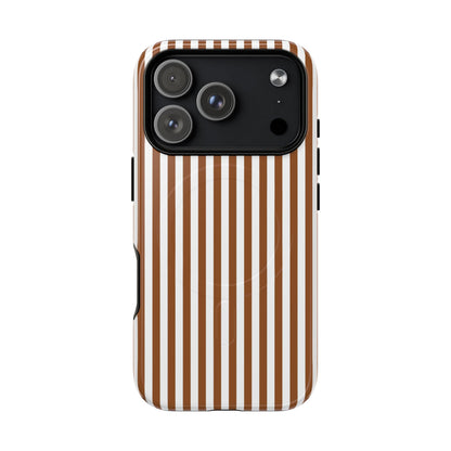 Toffee Stripe | MagSafe Tough