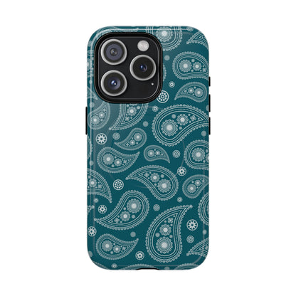 Teal Paisley | MagSafe Tough