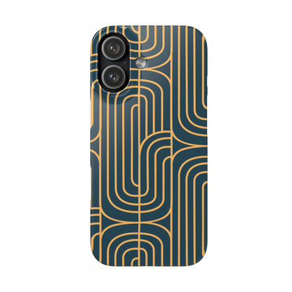 Gold On Teal | Snap