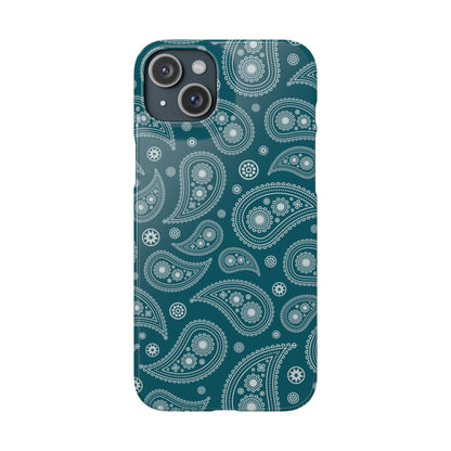 Teal Paisley | Snap