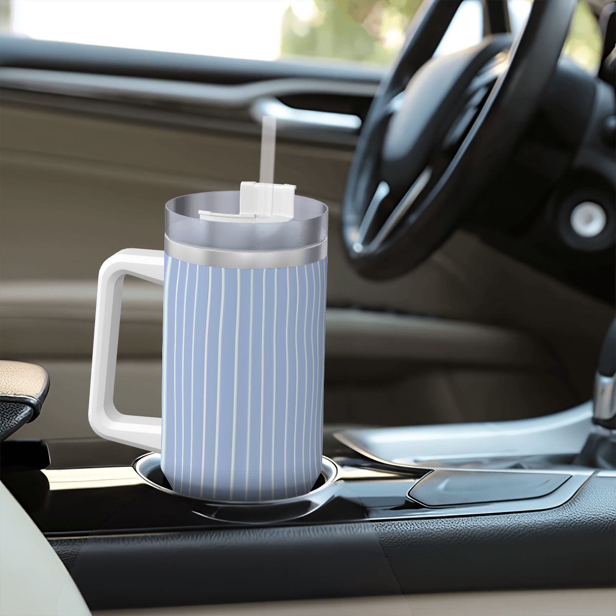 Blue Linen | Large Tumbler