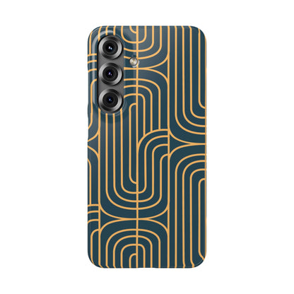 Gold On Teal | Snap