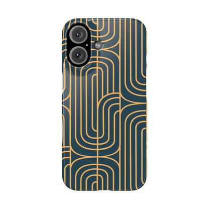 Gold On Teal | Snap