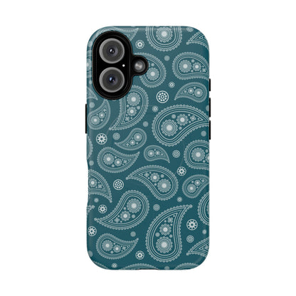Teal Paisley | MagSafe Tough