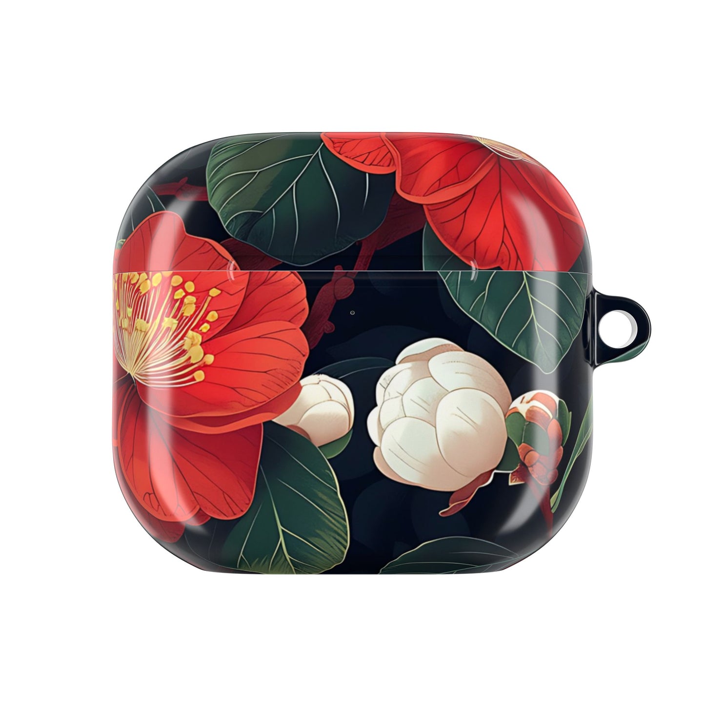 Midnight Camellia | Apple Airpods Case