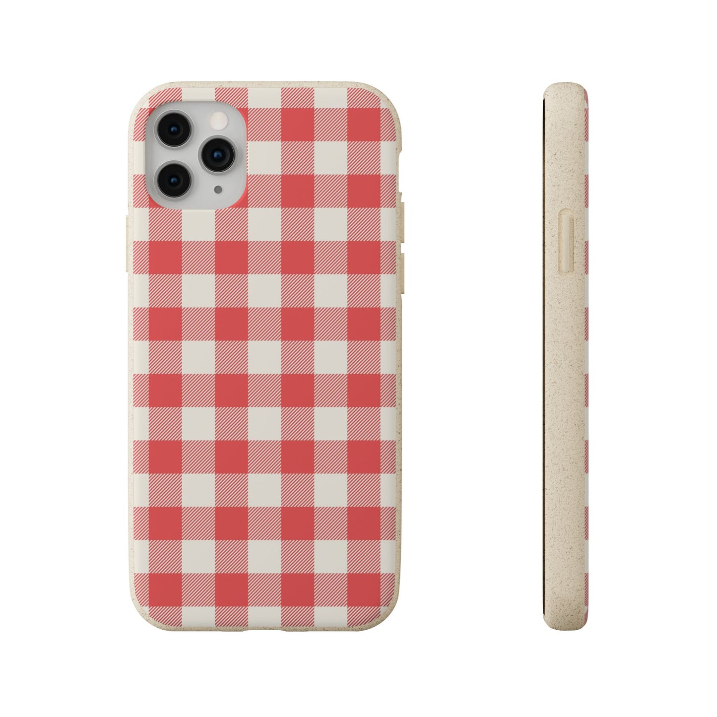 Red Gingham | Biodegradable
