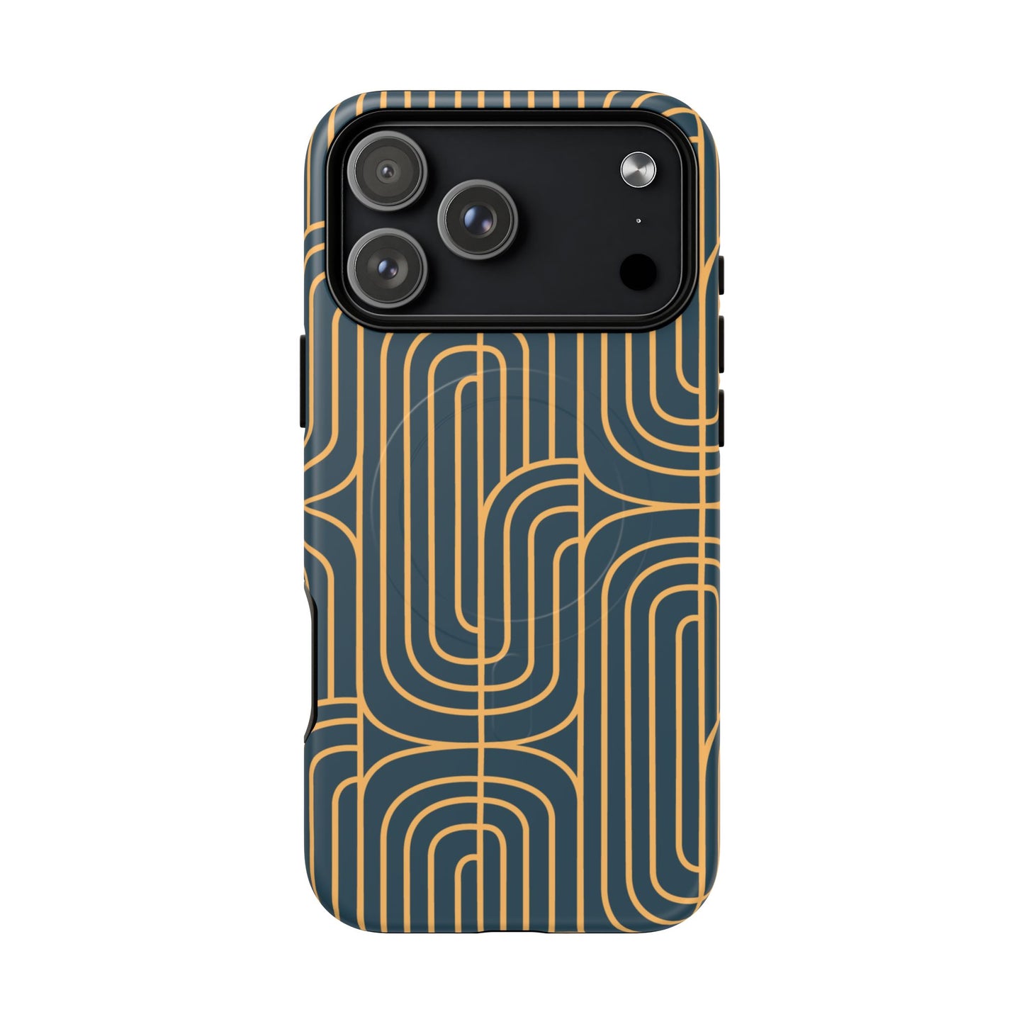 Gold On Teal | MagSafe Tough