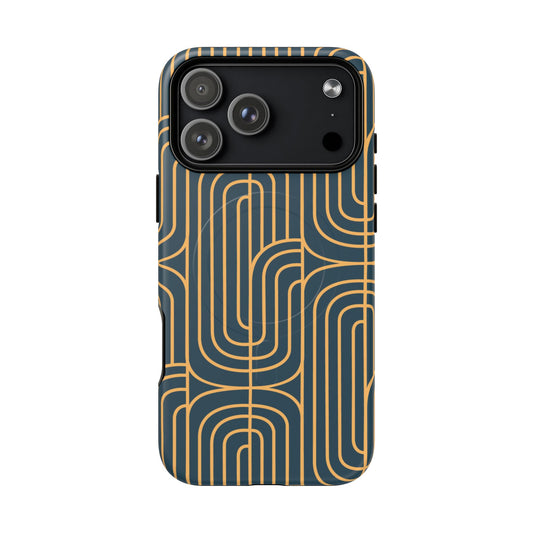 Gold On Teal | MagSafe Tough