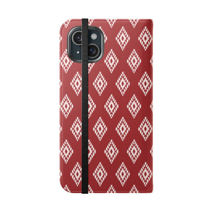 Ruby Ikat | Flip