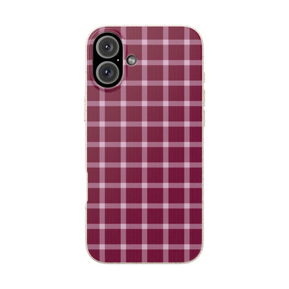 Mulberry Plaid | Biodegradable