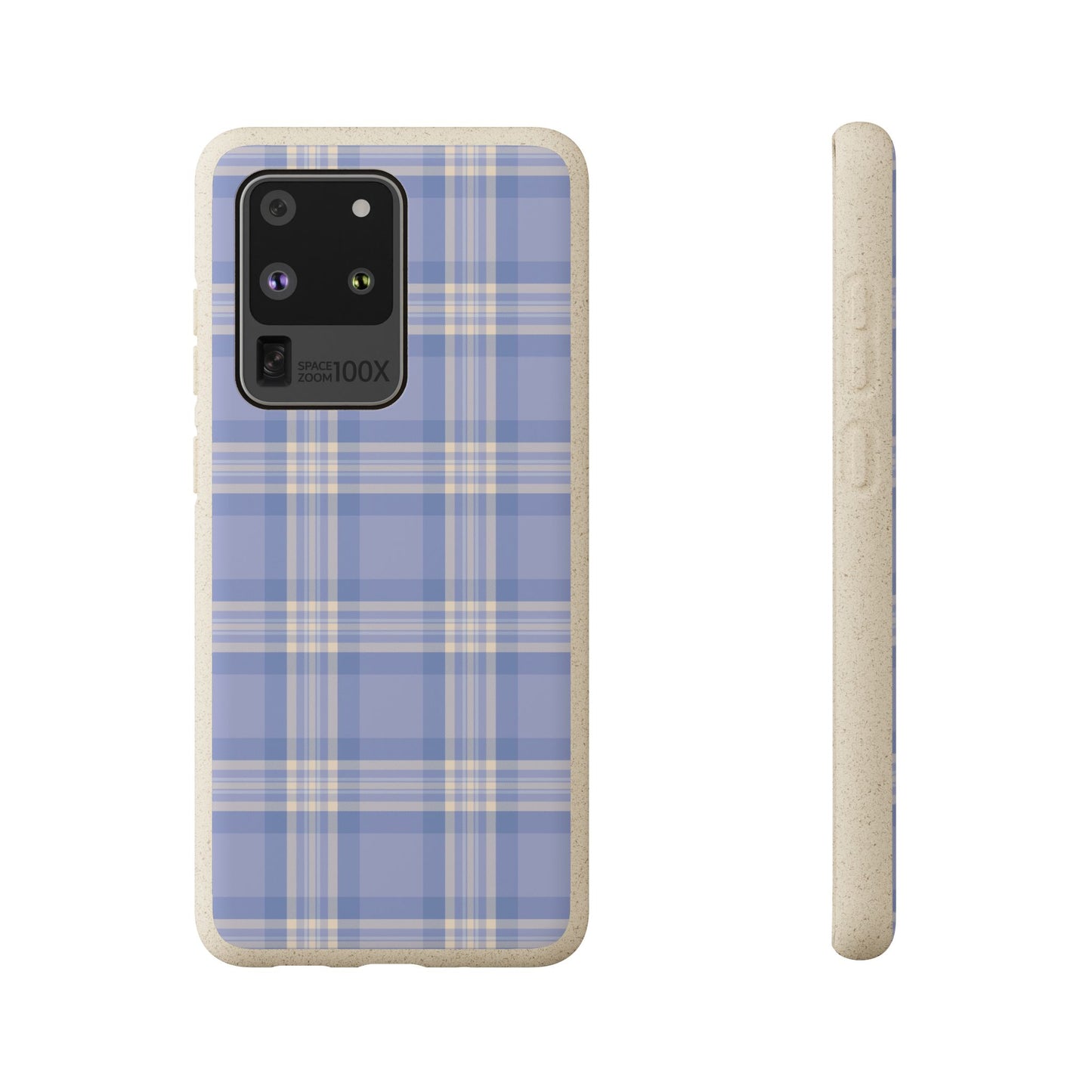 Bluebell Plaid | Biodegradable