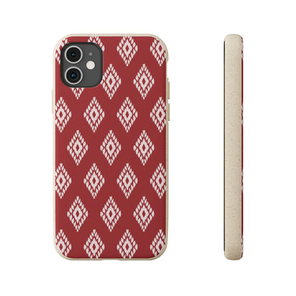 Ruby Ikat | Biodegradable